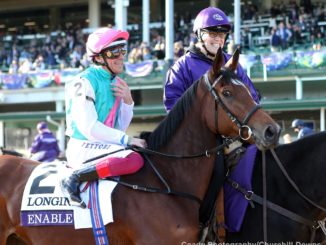 Enable at the 2018 Breeders' Cup