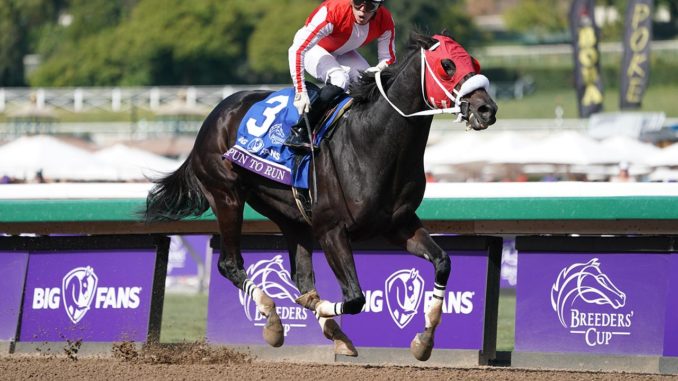 Spun to Run wins the Breeders' Cup Dirt Mile 2019