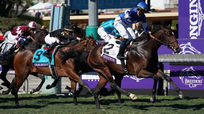 Structor wins the Breeders' Cup Juvenile Turf