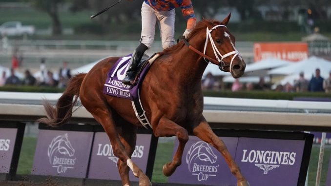 Vino Rosso wins the Breeders' Cup Classic