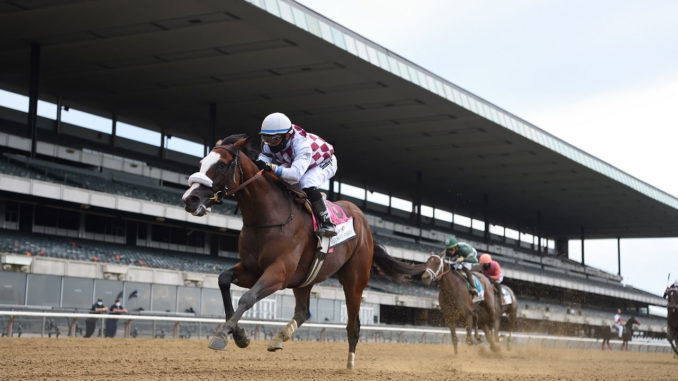 Tiz the Law wins the Belmont Stakes