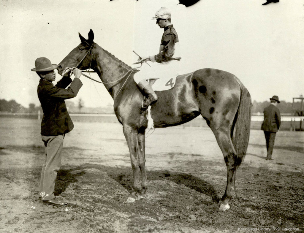 Whimsical and Groom
(Keeneland Library - Cook Collection)